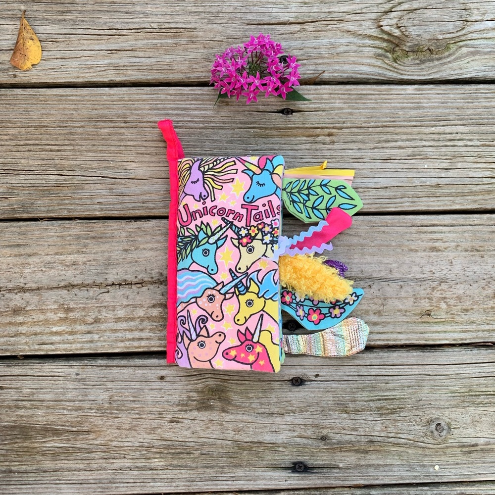 🦄 Jellycat Soft Cloth Fabric Book